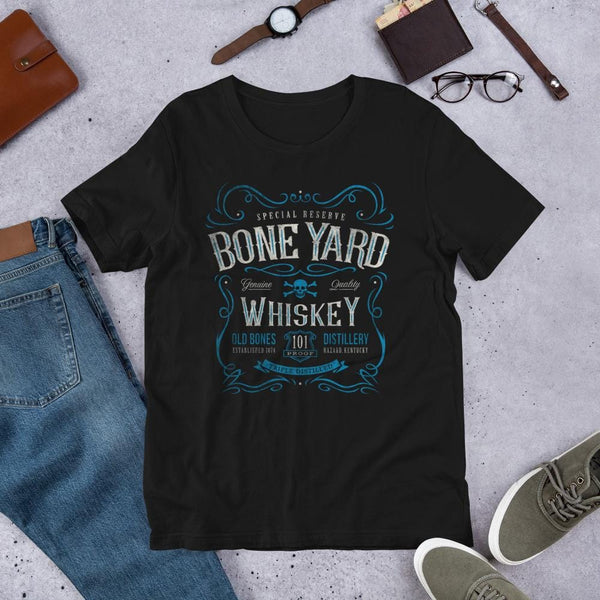 Boneyard Whiskey Black Label Vintage T-Shirt