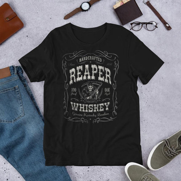 Reaper Whiskey Black Label Vintage T-Shirt