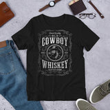 Cowboy Whiskey Black Label Vintage T-Shirt